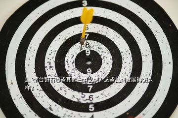 2、茅臺鎮(zhèn)有哪些其他白酒品牌？這些品牌發(fā)展得怎么樣？