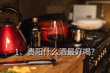 1、貴陽(yáng)什么酒最好喝？