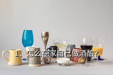1、怎么在家自己做酒釀？