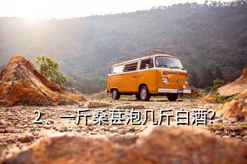 2、一斤桑葚泡幾斤白酒？