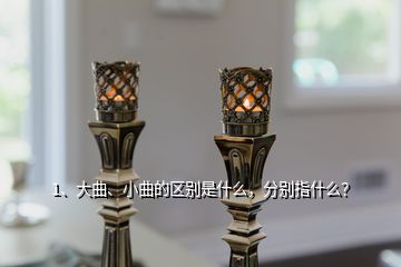 1、大曲、小曲的區(qū)別是什么，分別指什么？