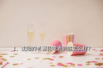 1、沈陽的老雪花啤酒到底怎么樣？