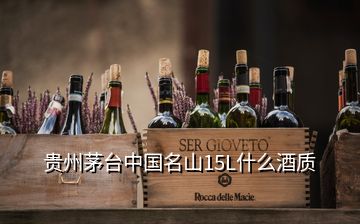 貴州茅臺(tái)中國(guó)名山15L什么酒質(zhì)
