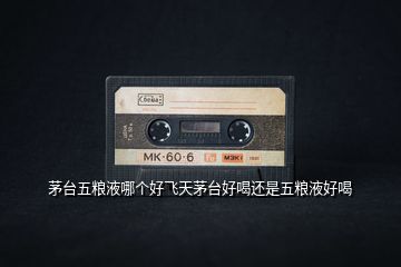 茅臺(tái)五糧液哪個(gè)好飛天茅臺(tái)好喝還是五糧液好喝