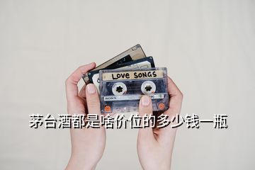茅臺(tái)酒都是啥價(jià)位的多少錢(qián)一瓶