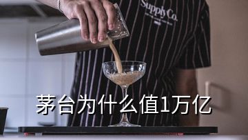 茅臺(tái)為什么值1萬億