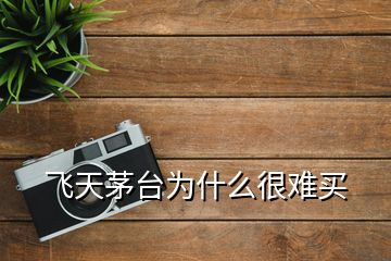飛天茅臺為什么很難買