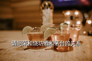 請問榮和燒坊酒和茅臺的關系