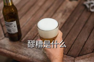醪糟是什么
