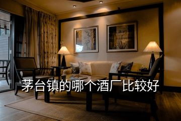 茅臺鎮(zhèn)的哪個酒廠比較好