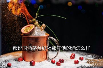 都說國(guó)酒茅臺(tái)好喝那其他的酒怎么樣