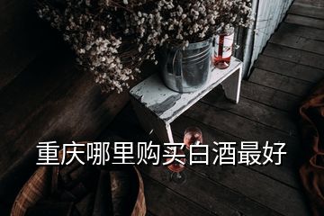 重慶哪里購(gòu)買白酒最好