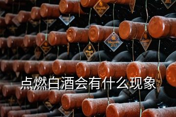 點(diǎn)燃白酒會有什么現(xiàn)象