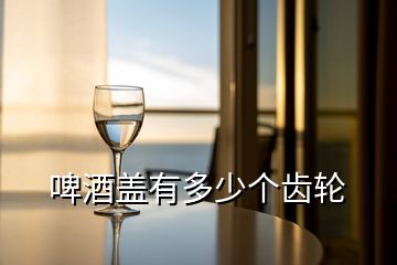 啤酒蓋有多少個齒輪