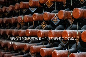 領(lǐng)導(dǎo)為什么總深深的看著一個(gè)員工領(lǐng)導(dǎo)和員工都是女的
