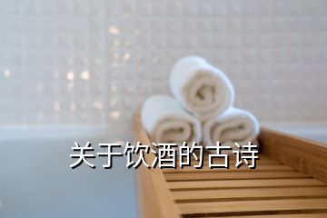 關于飲酒的古詩