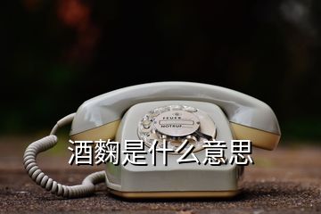酒麴是什么意思