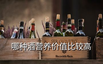哪種酒營(yíng)養(yǎng)價(jià)值比較高