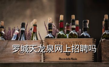 羅城天龍泉網(wǎng)上招聘嗎