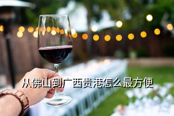 從佛山到廣西貴港怎么最方便