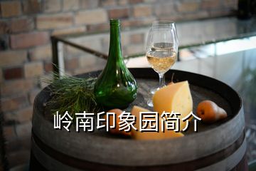 嶺南印象園簡介