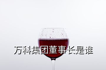 萬科集團(tuán)董事長是誰