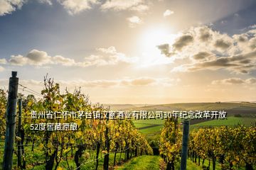 貴州省仁懷市茅臺(tái)鎮(zhèn)漢室酒業(yè)有限公司30年紀(jì)念改革開放52度窖藏原釀