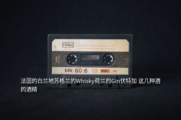 法國(guó)的白蘭地蘇格蘭的Whisky荷蘭的Gin伏特加 這幾種酒的酒精