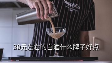 30元左右的白酒什么牌子好點