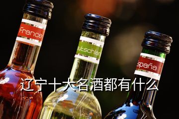 遼寧十大名酒都有什么