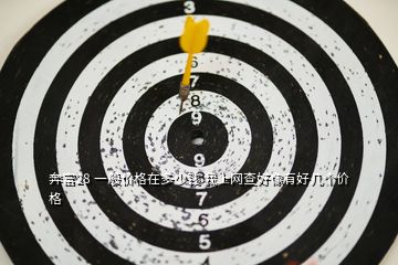 奔富28 一般價格在多少錢 我上網(wǎng)查好像有好幾個價格