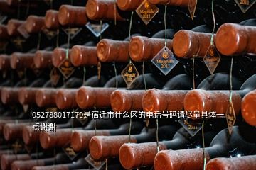 052788017179是宿遷市什么區(qū)的電話號碼請盡量具體一點(diǎn)謝謝