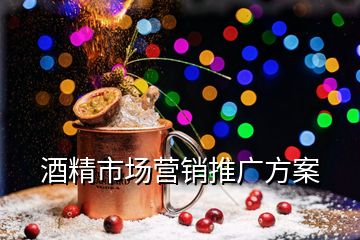 酒精市場營銷推廣方案