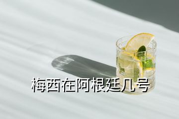 梅西在阿根廷幾號