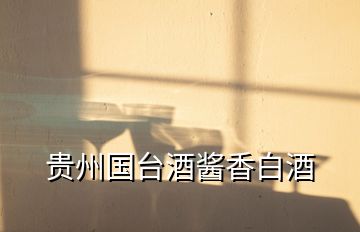貴州國臺(tái)酒醬香白酒