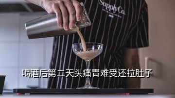喝酒后第二天頭痛胃難受還拉肚子
