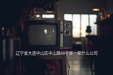 遼寧省大連中山區(qū)中山路88號是一家什么公司