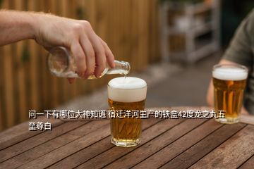 問一下有哪位大神知道 宿遷洋河生產(chǎn)的鐵盒42度龍之九五至尊白