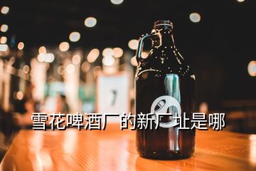 雪花啤酒廠的新廠址是哪