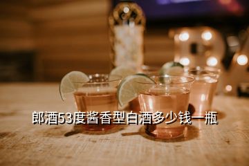 郎酒53度醬香型白酒多少錢一瓶