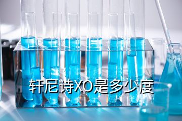軒尼詩XO是多少度