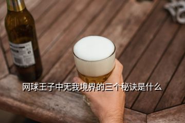 網(wǎng)球王子中無我境界的三個秘訣是什么