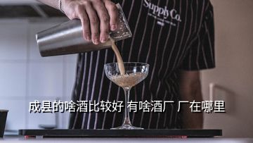 成縣的啥酒比較好 有啥酒廠(chǎng) 廠(chǎng)在哪里