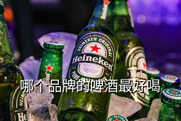 哪個(gè)品牌的啤酒最好喝
