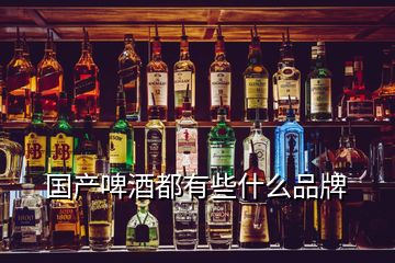 國產(chǎn)啤酒都有些什么品牌