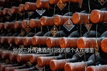 仙劍三外傳攜酒而歸找的那個人在哪里
