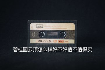 碧桂園云頂怎么樣好不好值不值得買(mǎi)