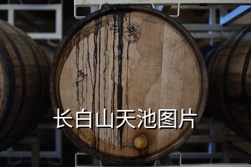 長白山天池圖片