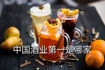 中國(guó)酒業(yè)第一是哪家