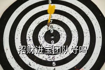 招財進(jìn)寶團(tuán)隊好嗎